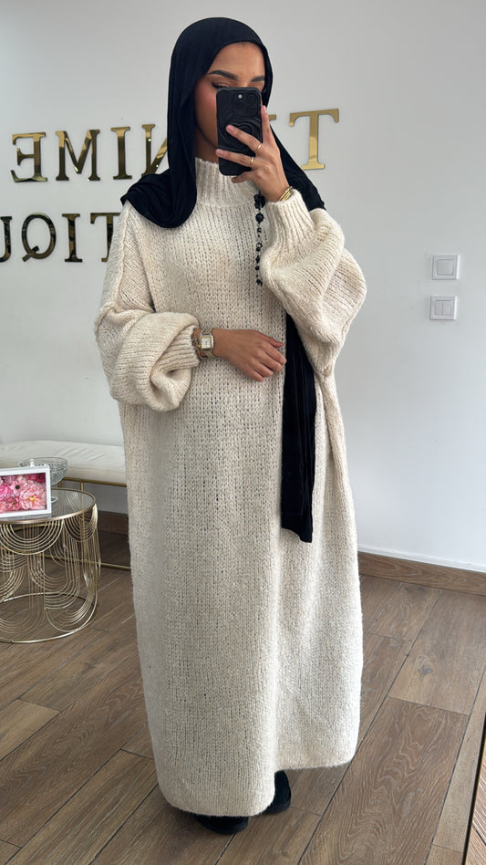 Robe Pull BEIGE