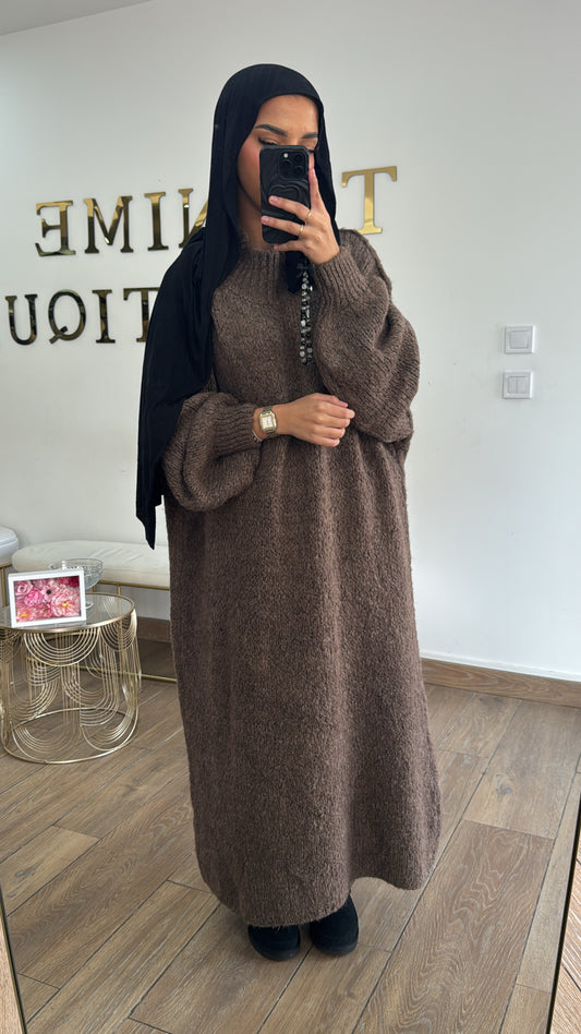 Robe Pull MARRON