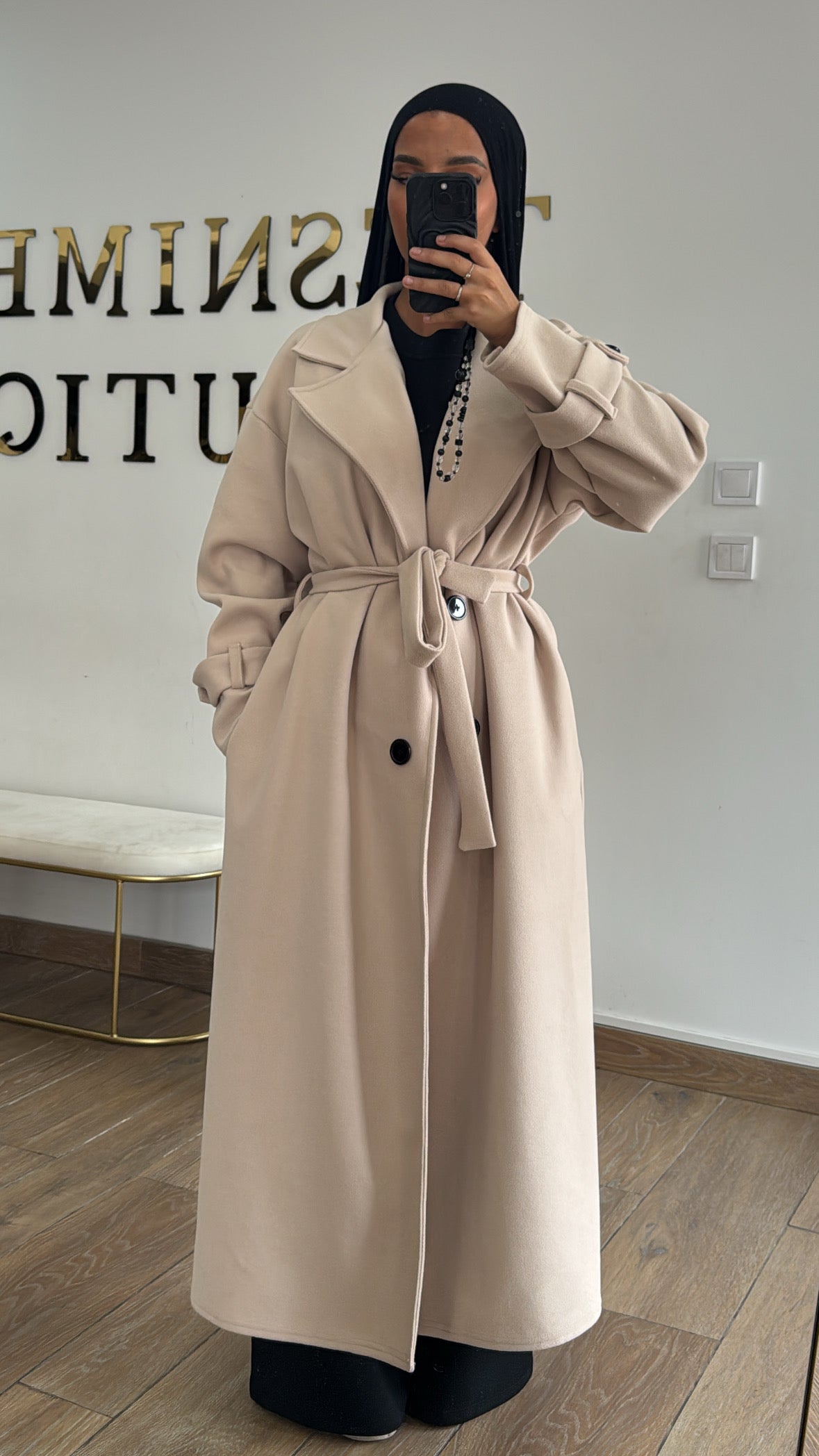 Manteau Long BEIGE